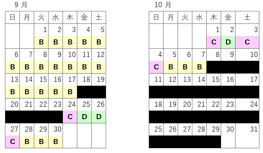 アルピコプラザ_1泊3日