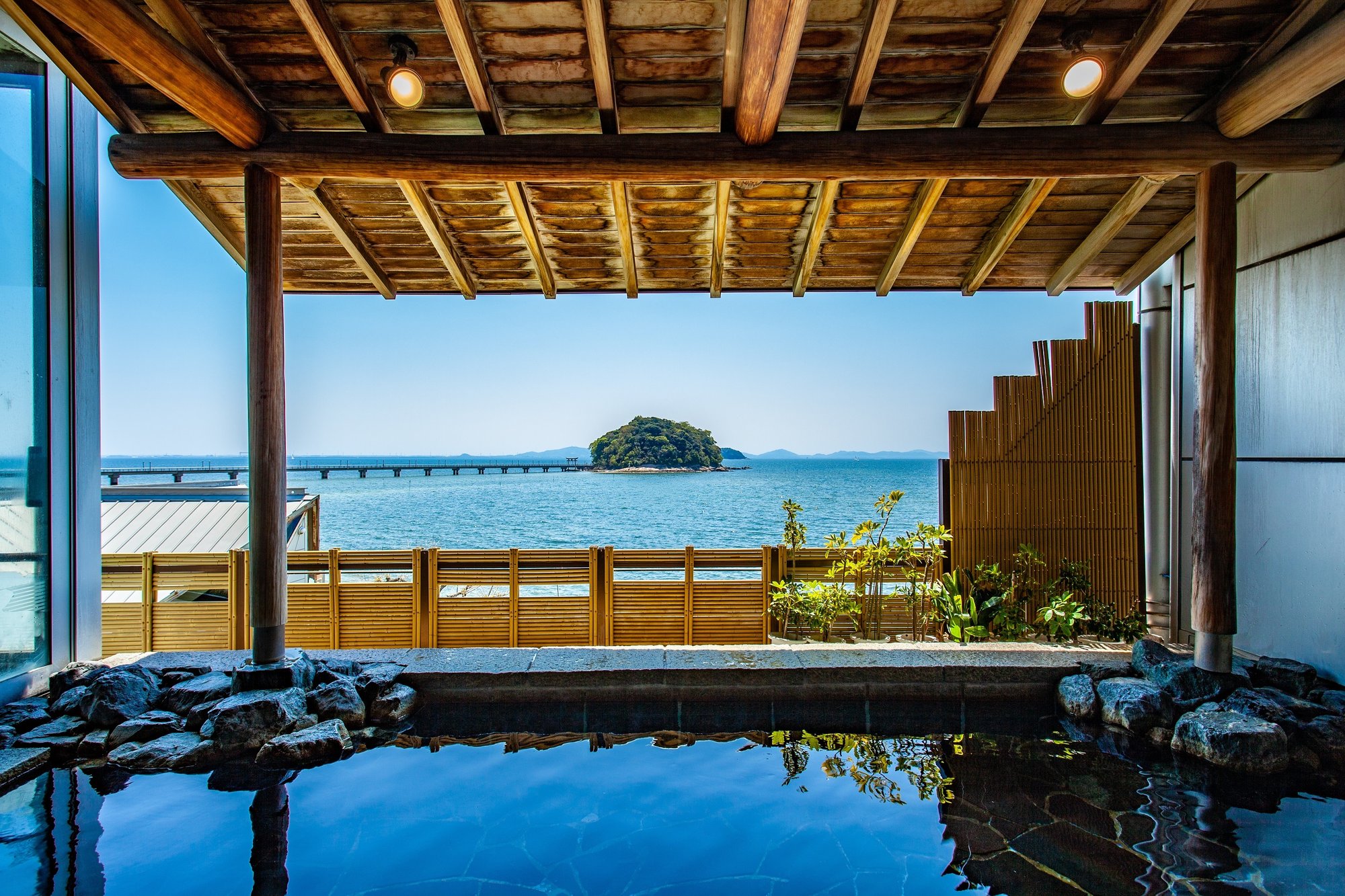 ホテル竹島_露天風呂きらら