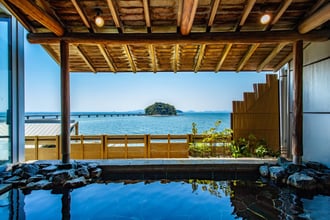 ホテル竹島_露天風呂きらら