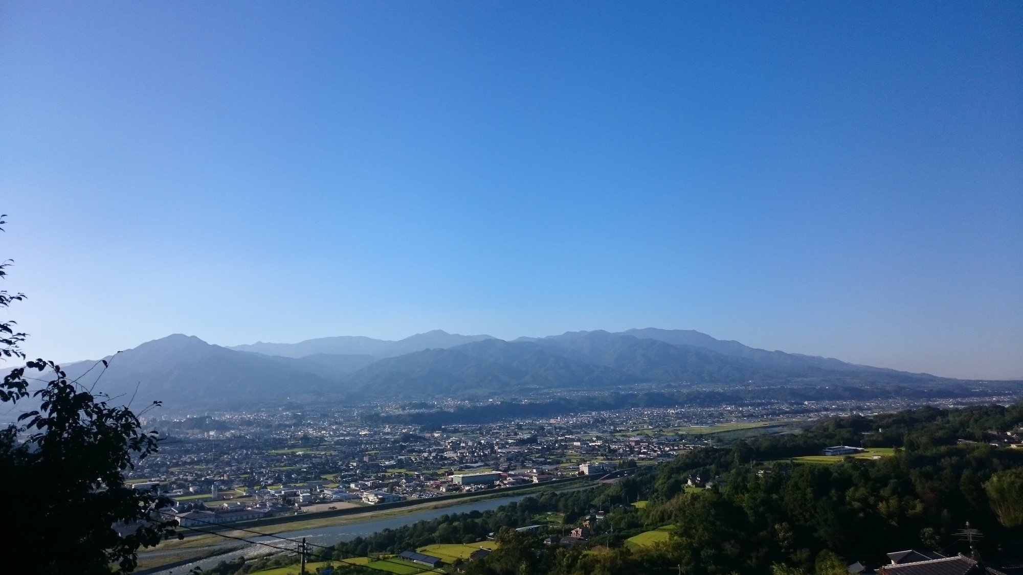 下久堅から風越山を(商工会議所井坪さん提供・許可済み)