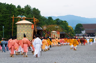 京都時代祭の神幸列（イメージ）