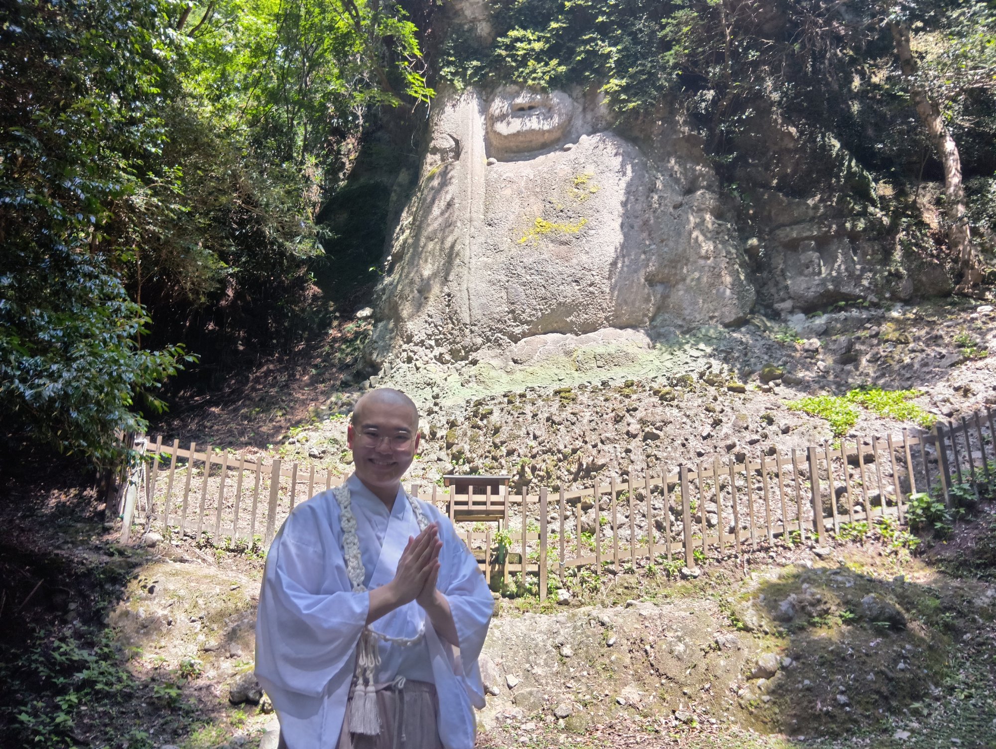 大久保たいがさん_熊野摩崖仏