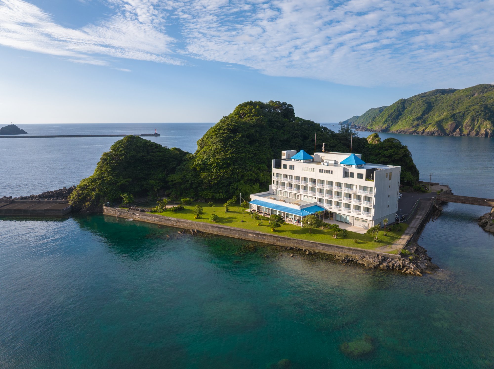 山羊島ホテル外観20250804-04