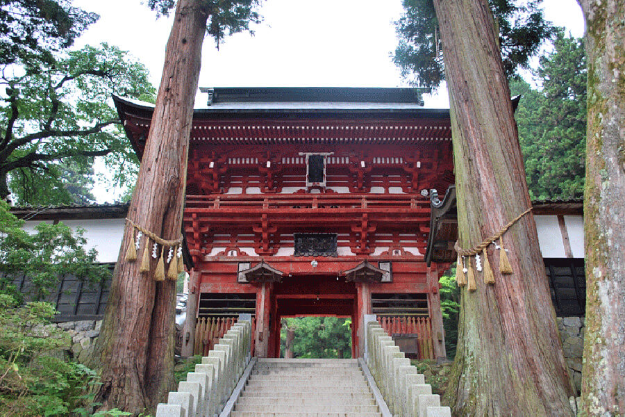 牛伏寺_仁王門