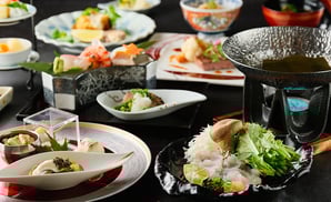 特々選会席_ホテル鷗風亭夕食