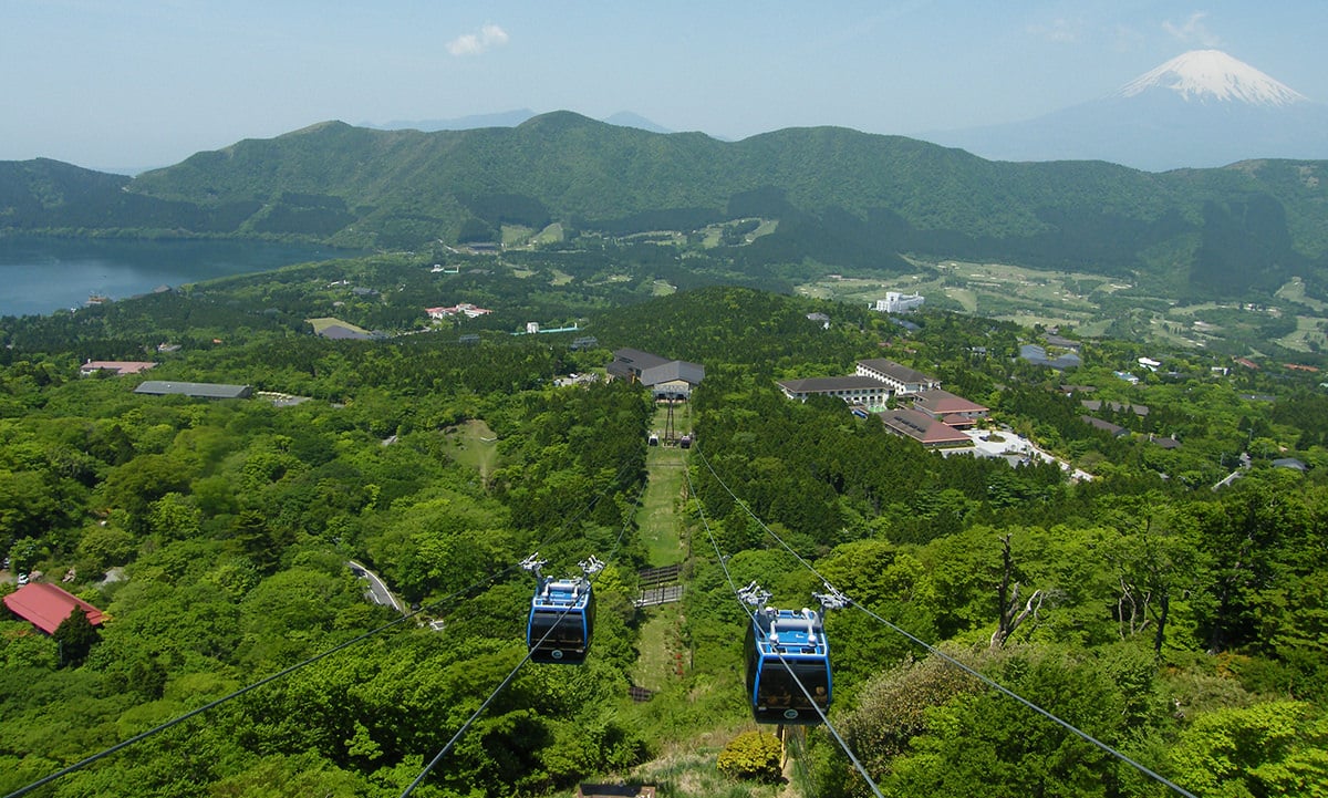 箱根ロープウェイ_春_箱根ナビ小田急箱根グループ