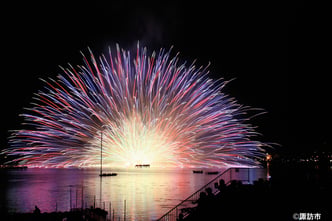 諏訪湖祭湖上花火大会4