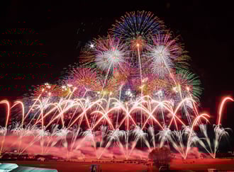 長野えびす講煙火大会2