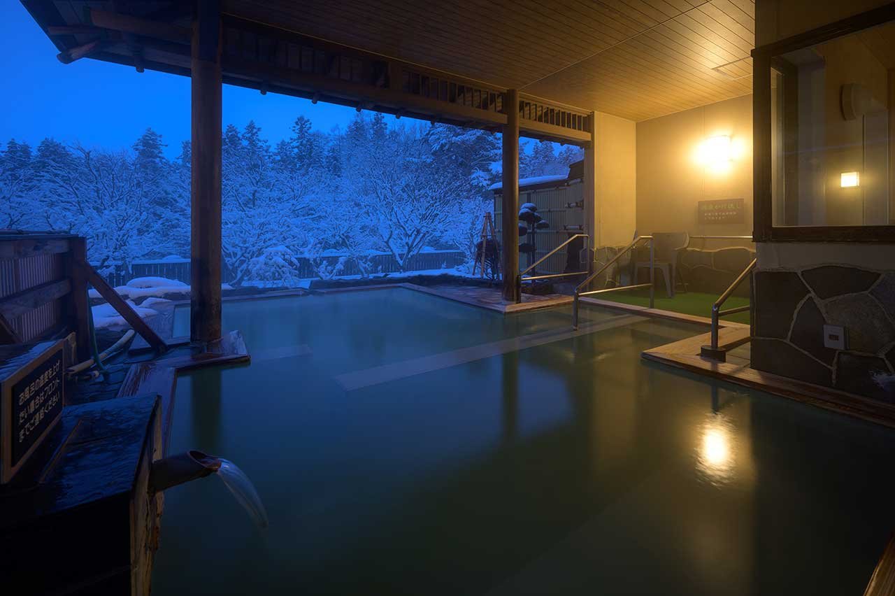 静楓亭客室露天風呂