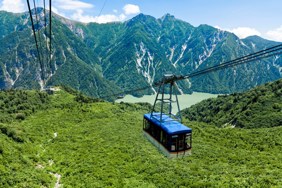 長野県内発】立山黒部アルペンルートと黒部峡谷鉄道 宇奈月温泉 1泊2日