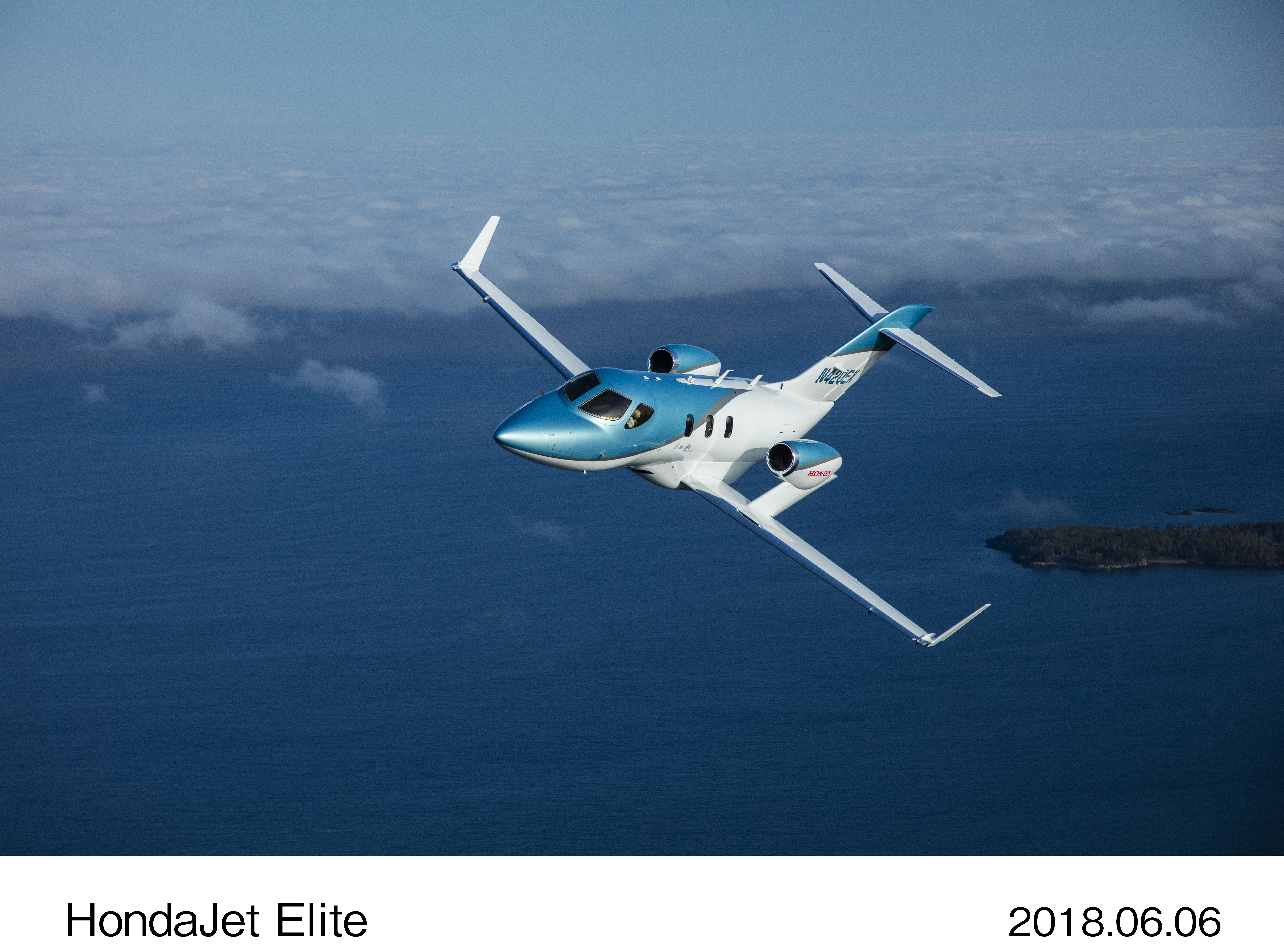 HondaJet利用のモデルツアー