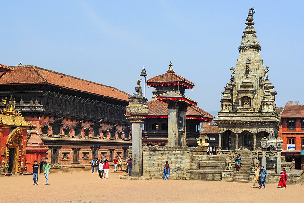 ダルバール広場Bhaktapur Durbar Square - 972x648