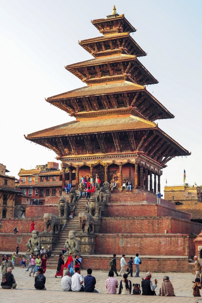 ニャタポラ寺院Nyathpole Temple Bhaktapur 2