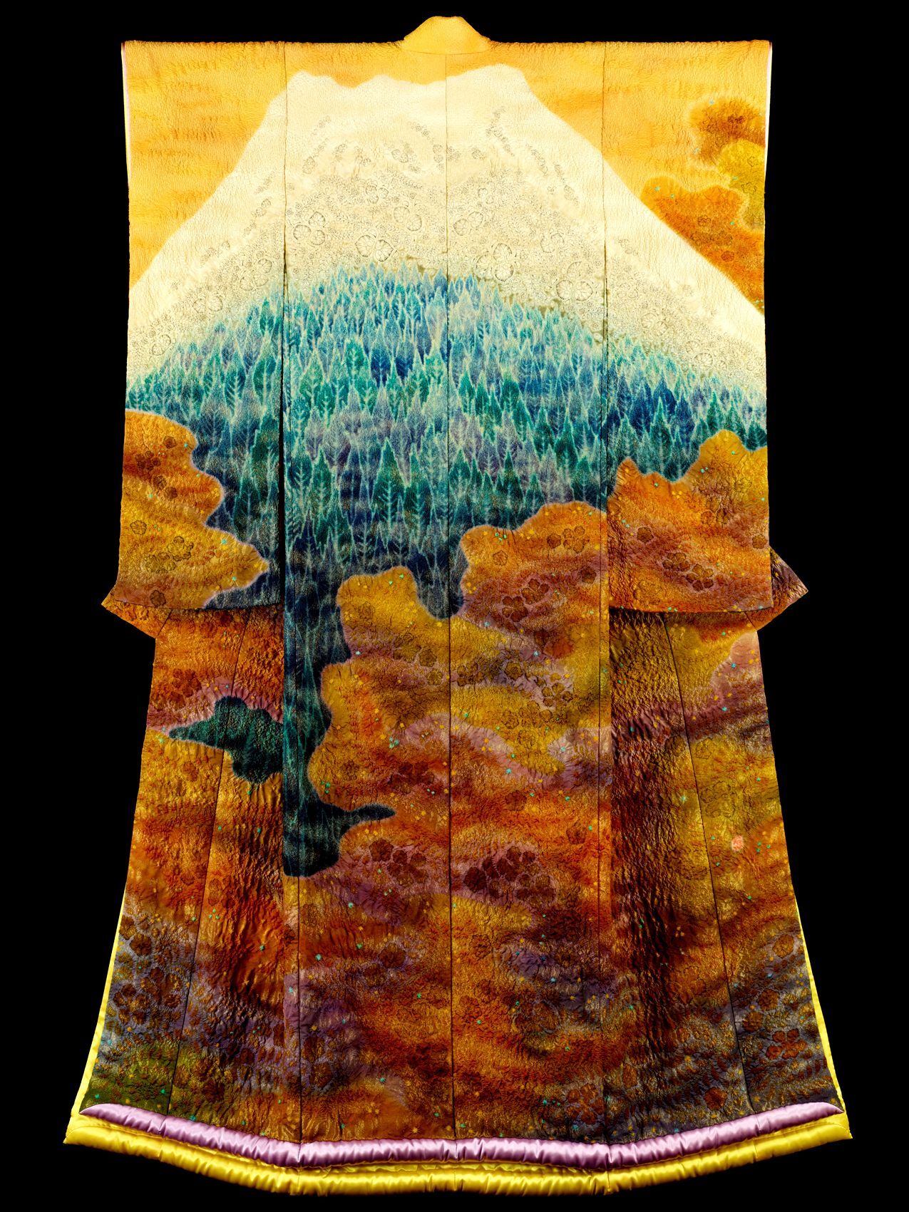 久保田一竹美術館富士山「遠」©株式会社一竹辻が花