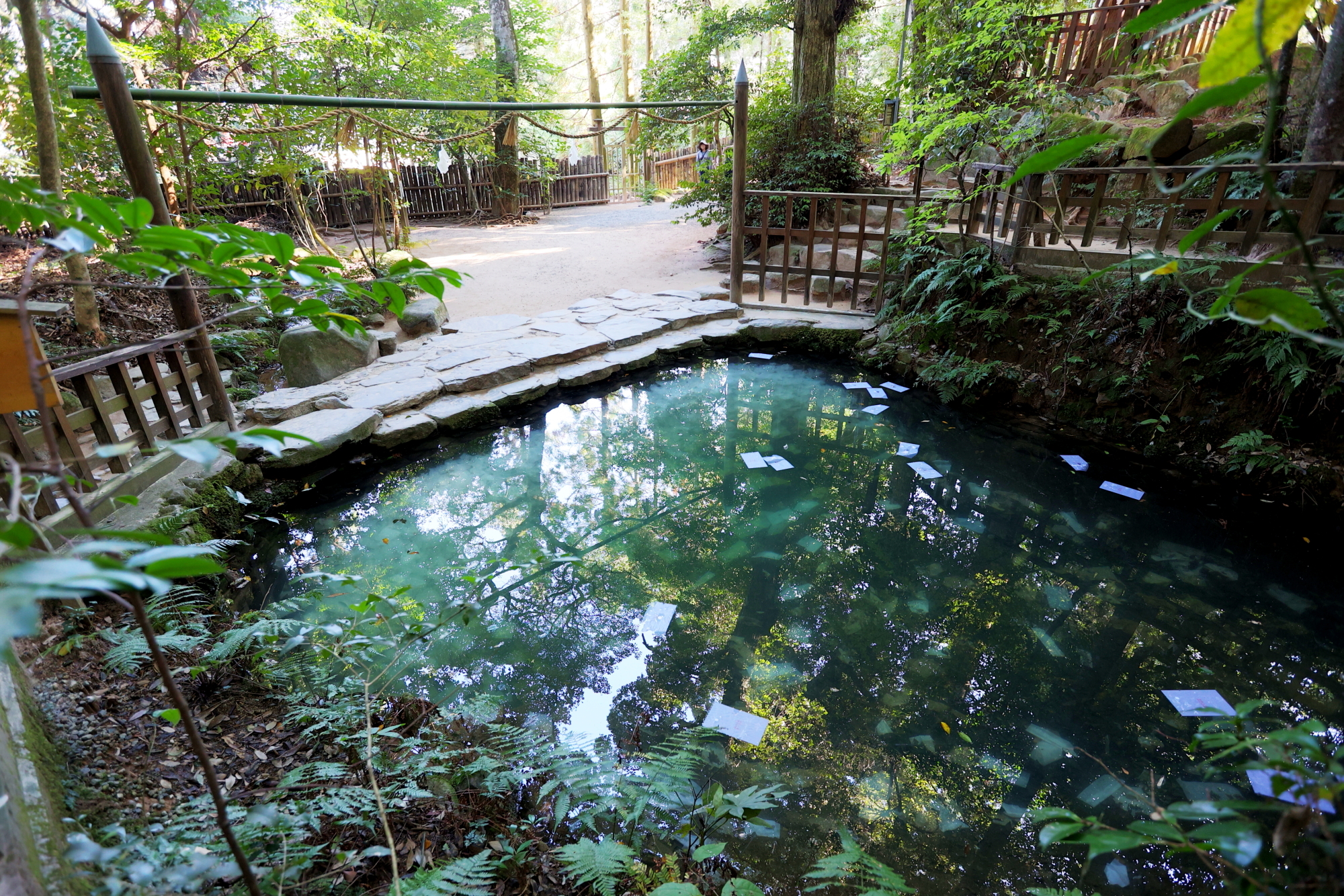 八重垣神社(鏡の池