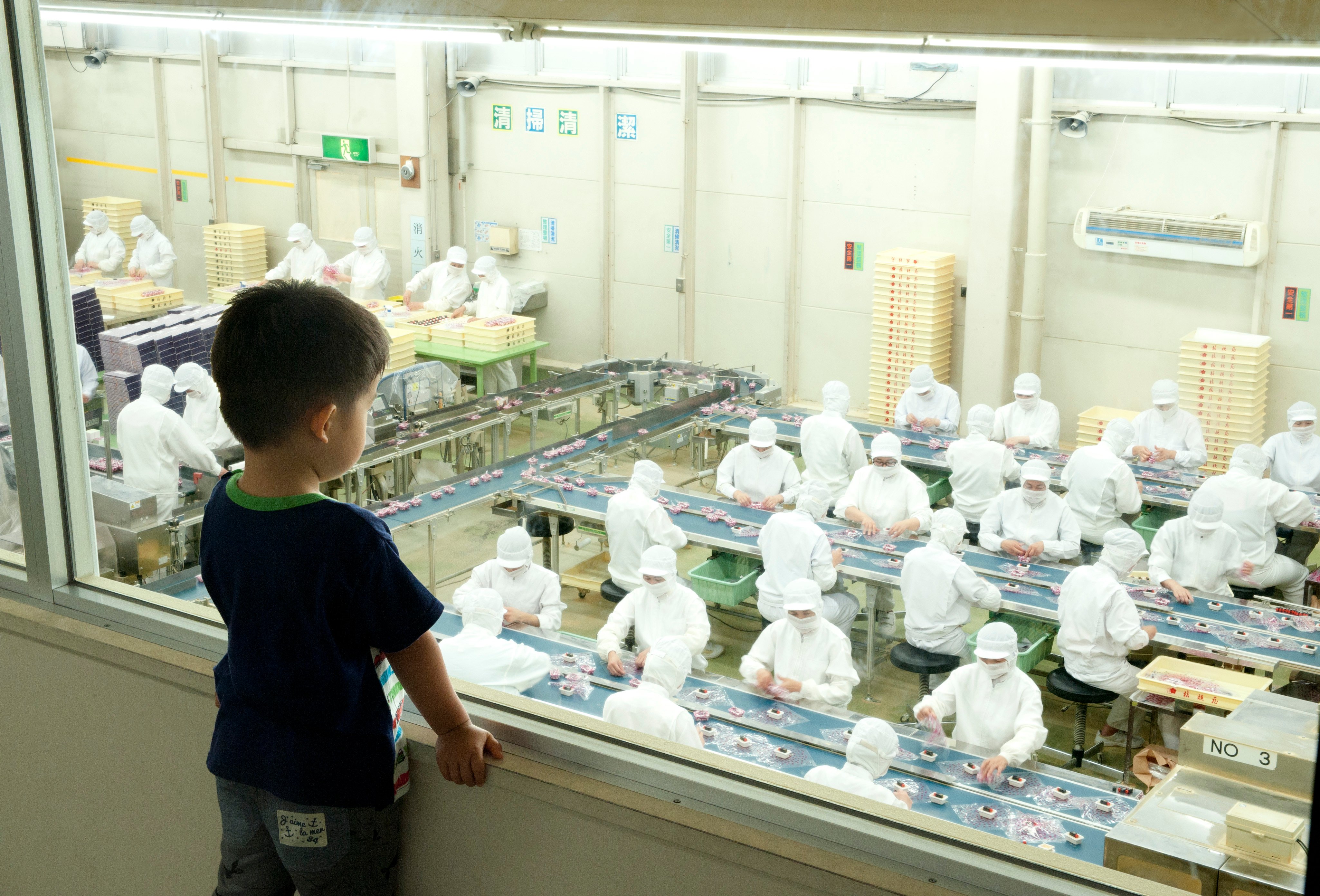 工場見学 パンフレット用
