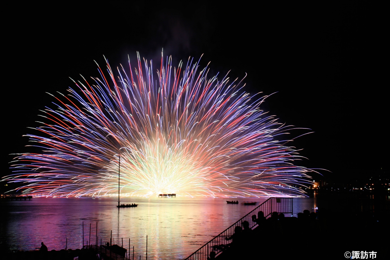 諏訪湖祭湖上花火大会4