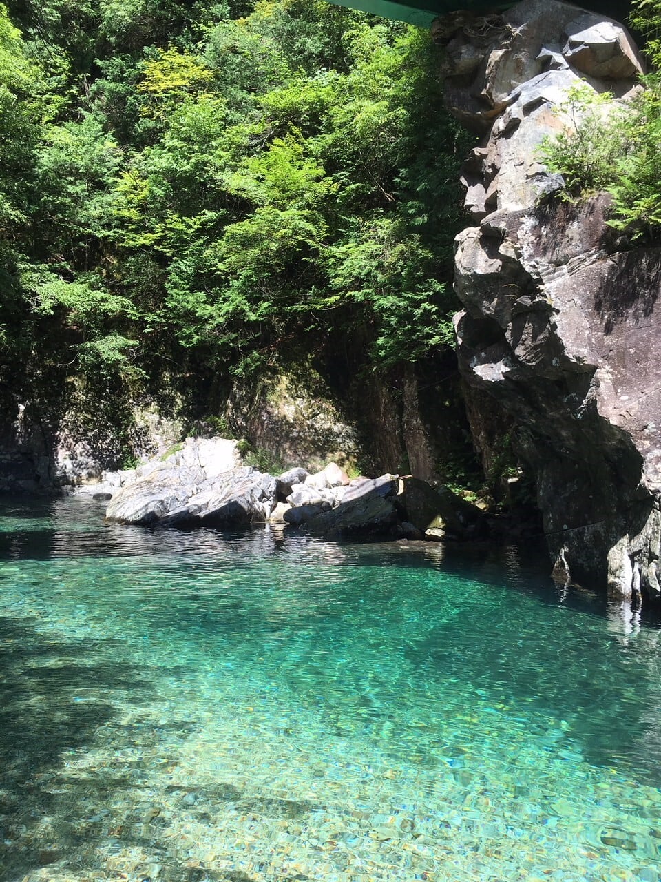 阿寺渓谷1