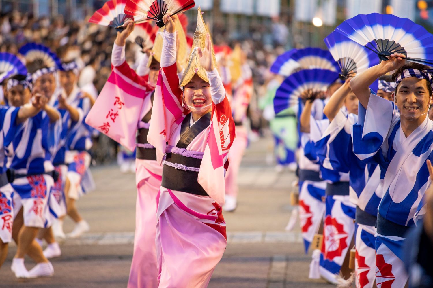 阿波扇_阿波踊り