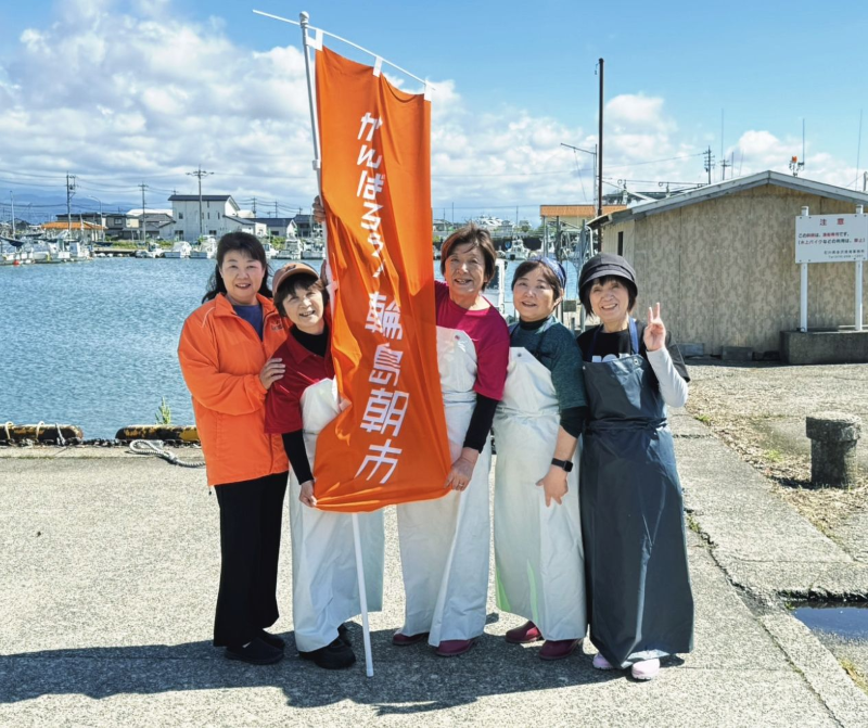 頑張ろう輪島朝市