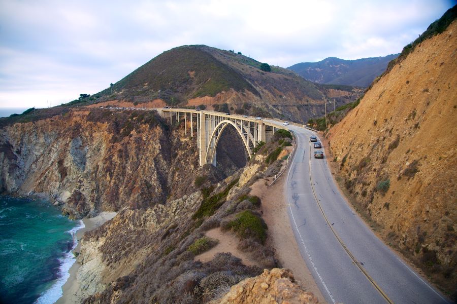 CA_Monterey_Bixby Bridge_17マイルドライブ