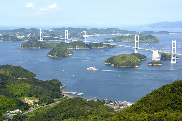 長野県内発】JR利用 村上水軍潮流クルーズと能島城跡・備中高松
