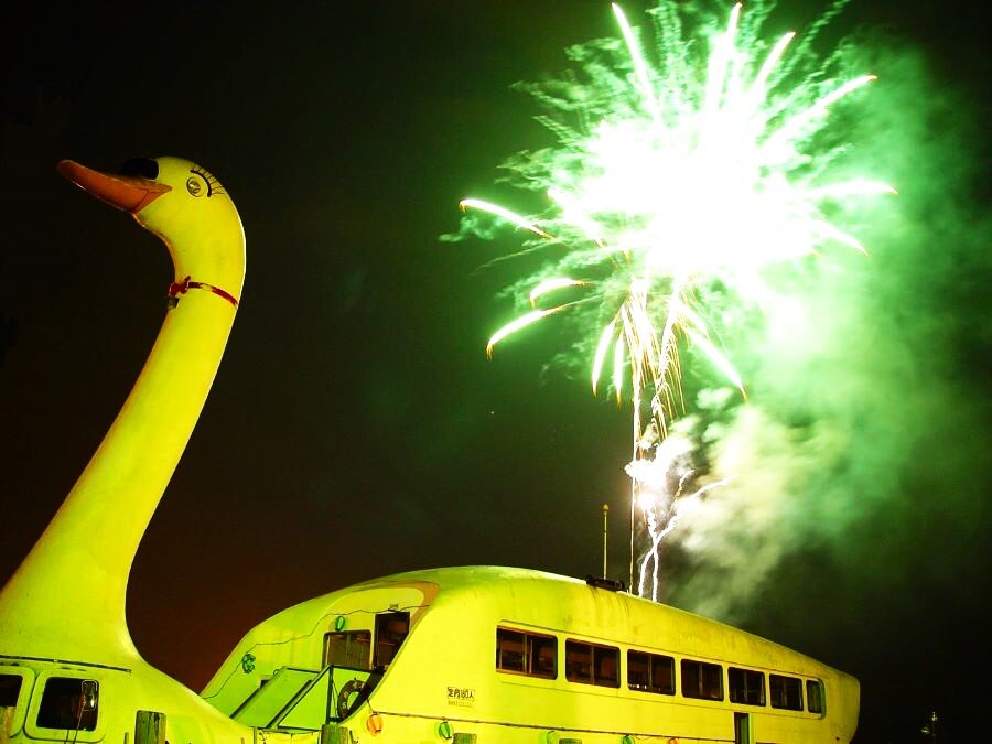 諏訪湖祭湖上花火大会《チャーター船で湖上から見る花火》日帰り