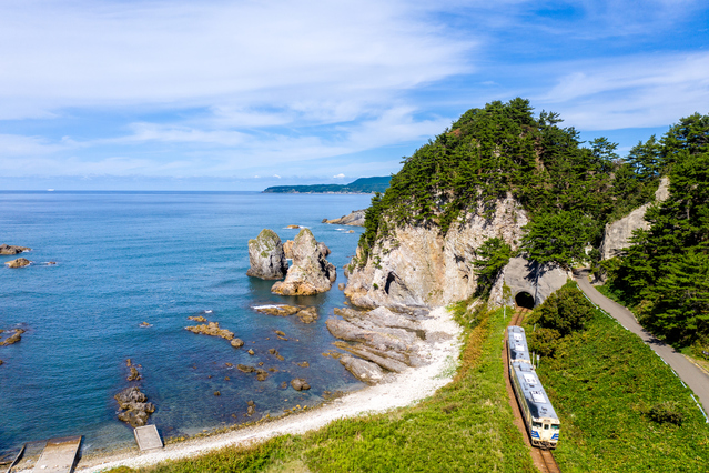 長野県内発】JR利用｜男鹿半島・絶景ローカル列車五能線・十和田湖・奥